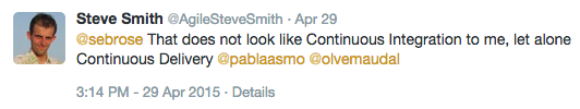 Steve Smiths CD tweet